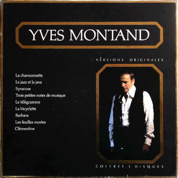 Yves Montand - Versions Originales (3LP Box)